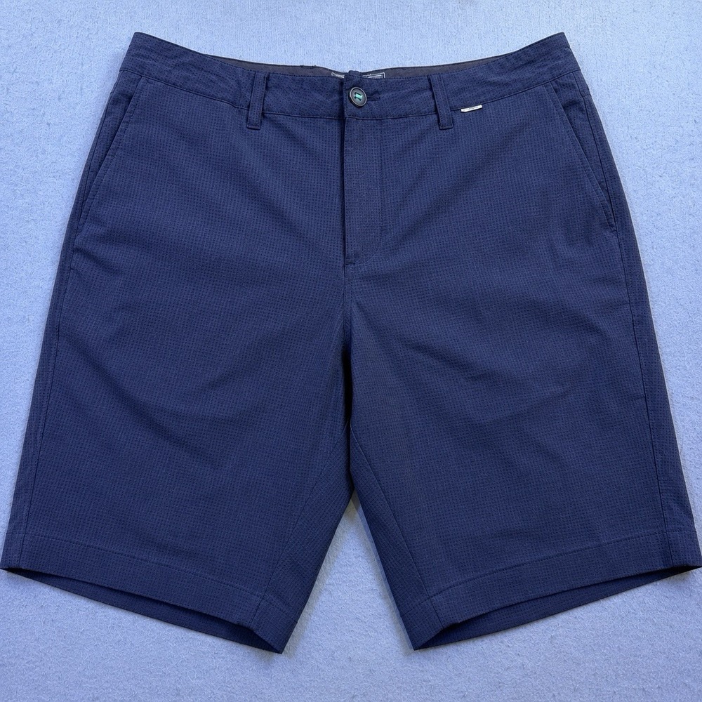 Linksoul Golf Shorts Mens 33 NAVY Lightweight Athletic Casual Performance